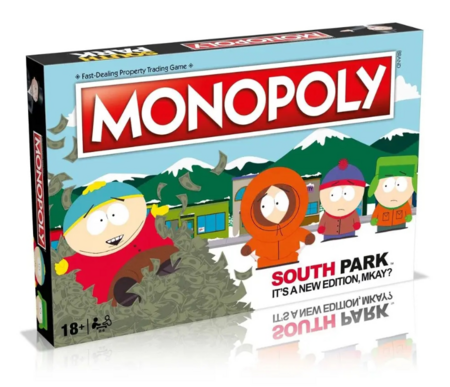 MONOPOLY stalo žaidimas South Park, EN, WM01956-EN1-6 