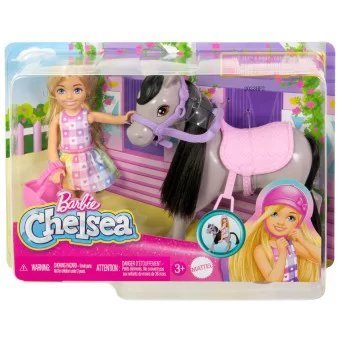 BARBIE Čelsės ir ponio rinkinys, HTK29 