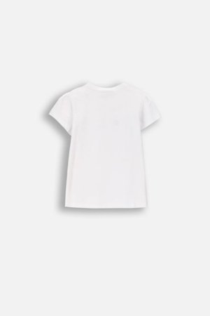 COCCODRILLO marškinėliai trumpomis rankovėmis, balti, dydis 