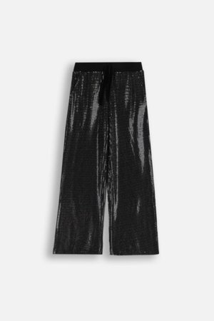 COCCODRILLO kelnės, sidabrinės, cm 