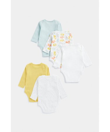 MOTHERCARE smėlinukas ilgomis rankovėmis 5 vnt., FC154 639217