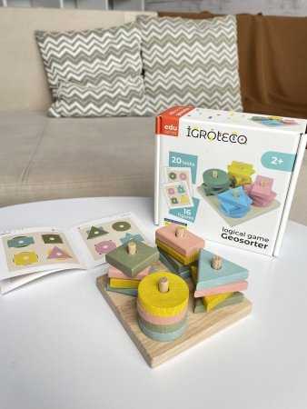 IGROTECO žaidimas mokausi geometrines formas, IG0729 