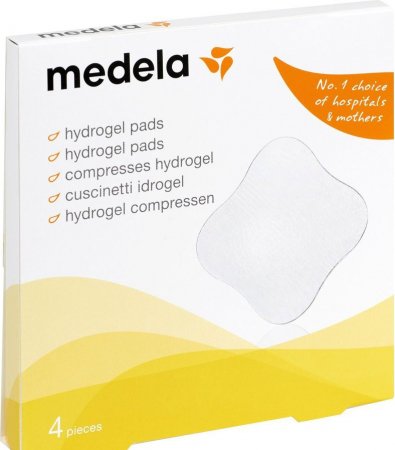 MEDELA hidrogeliniai įklotai, 4 vnt., 008.0061 008.00610