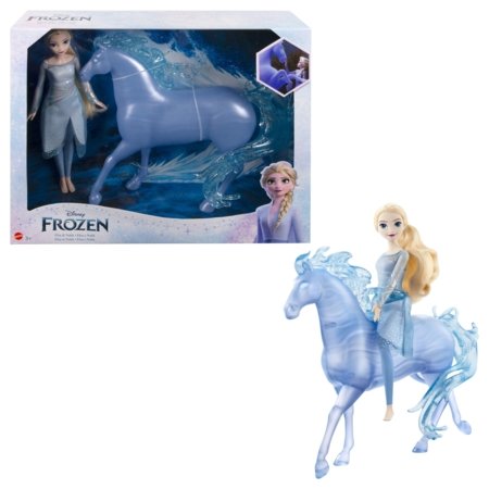 DISNEY FROZEN lėlė Elza ir mistinis vandenų žirgas, HLW58 HLW58