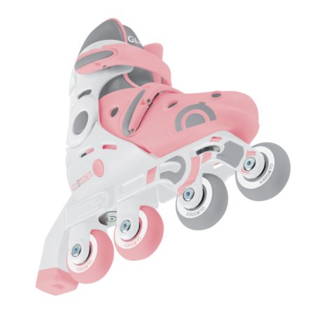 GLOBBER riedučiai Learning Skates 2 in 1, dydis 30-33, pasteliniai rožiniai, 783-210 