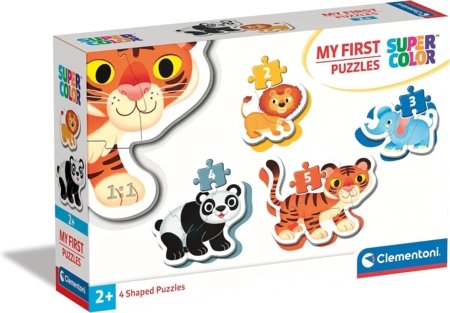 CLEMENTONI dėlionė Wild Animals, 20810 