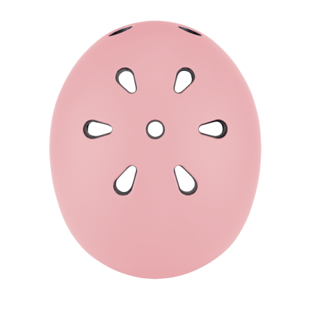 GLOBBER šalmas Go Up Lights, XXS/XS (45-51cm), pastelinis rožinis, 506-210 506-210