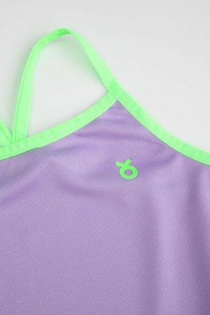 COCCODRILLO marškinėliai be rankovių, violetiniai, WL6143301ACG-016-134, 134 dydis 