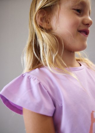 MAYORAL marškinėliai trumpomis rankovėmis, lilac, 3.007-81, 122  cm 