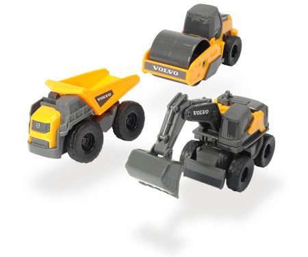 SIMBA DICKIE TOYS VOLVO rinkinys Micro Builders asort., 203722009 203722009