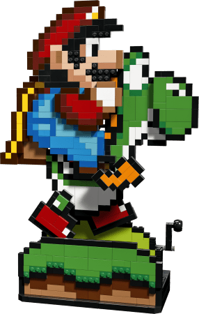 71438 LEGO® Super Mario Super Mario World™: Mario ir Yoshi 