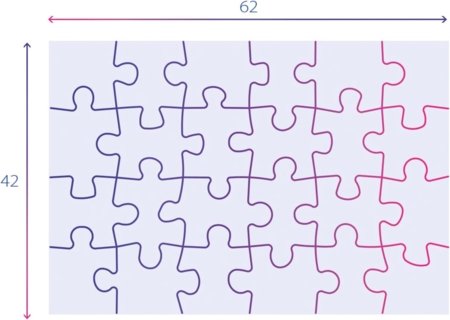 CLEMENTONI dėlionė Maxi Noli Jolly Unicorns, 24 det., 28525 