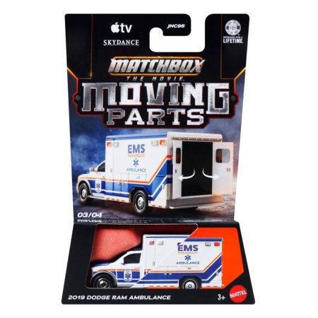 MATCHBOX MOVIE automodeliukas su judančiomis dalimis, JNC95 