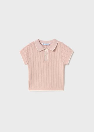 MAYORAL polo marškinėliai trumpomis rankovėmis, peony, 1.104-27, 92  cm 