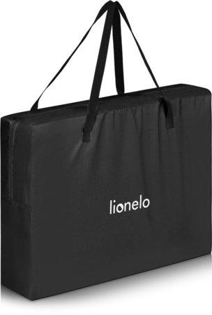 LIONELO kelioninė lovelė-maniežas ALICE, Black 