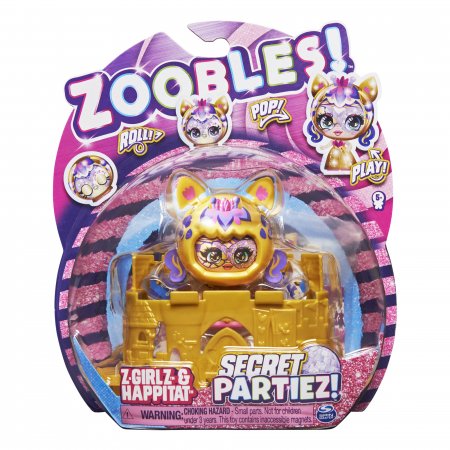 ZOOBLES figūrėlė Girls Secret Partiez, 2 serija, asort., 6061945 6061945