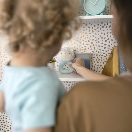 INGENUITY TOYS žiedo formos barškutis Sheppy, 12373 