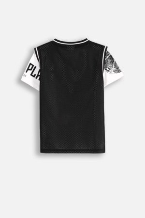 COCCODRILLO marškinėliai trumpomis rankovėmis MONOCHROME BOY JUNIOR, spalvoti, WC5143205MBJ-022-164, 164 cm 