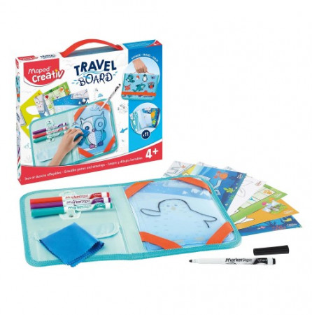 MAPED TRAVEL BOARD kūrybinis rinkinys, 3108 3108