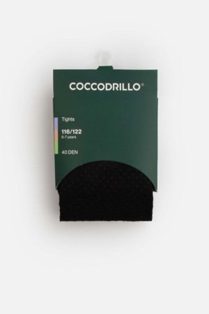 Coccodrillo pėdkelnės, juodos, dydis 