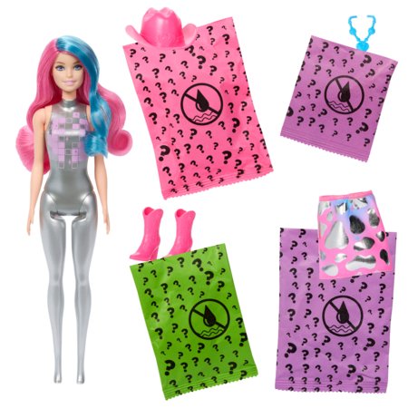 BARBIE Color Reveal siurprizų rinkinys Disco Star serija, asort., JCP01 