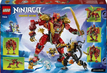 71868 LEGO® NINJAGO® Wyldfyre transformuojamas drakonas-robotas 