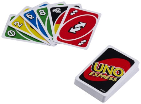 MATTEL GAMES UNO Express kortų žaidimas, GDR45 