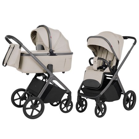 CARRELLO universalus vežimėlis 2in1 VECTOR F, Zephyr Beige, CRL-6700 
