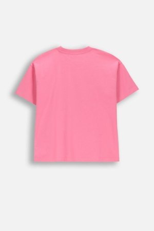 COCCODRILLO marškinėliai trumpomis rankovėmis, rožiniai, WC6143201FGJ-007-134, 134 dydis 