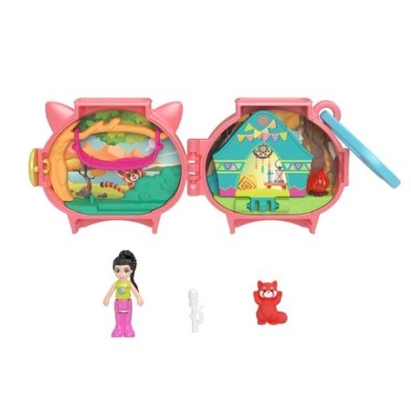 POLLY POCKET gyvūnėlio ir lėlytės mini rinkinukas asort, HMX20 HMX20