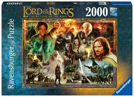 RAVENSBURGER dėlionė LOTR Return of the King 2, 2000d., 17293 17293