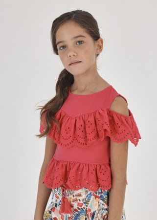 MAYORAL palaidinė be rankovių 8D, carmine red, 6195-77 6195-77