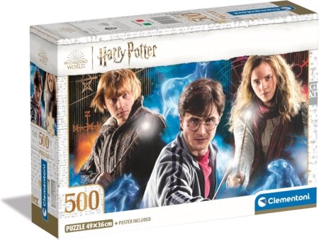 CLEMENTONI HARRY POTTER dėlionė, 500 det., 35535 