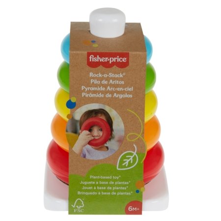 FISHER PRICE bokštelis Supk ir statyk eko pakuotėje, GRF09 GRF09