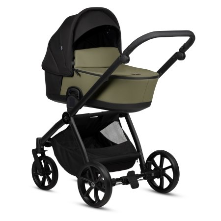TUTIS universalus vežimėlis MIO 3+ LEATHER 2/1, Olive, 1502025 