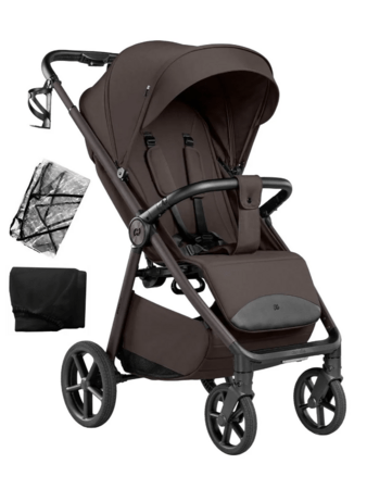 CARRELLO sportinis vežimėlis BRAVO LITE DELUXE, Supreme Brown, CRL-5529 