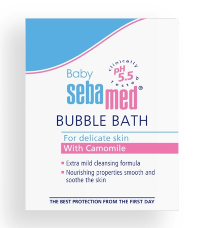 SEBAMED baby vonios putos, 200 ml. 