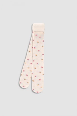 COCCODRILLO pėdkelnės TIGHT COTTON COLORFUL, ecru, WC3380203TCC-003 WC3380203TCC-003-068