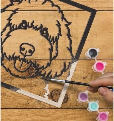 SPLAT PLANET 3D medinis kūrybinis rinkinys Doodle Dog, SP48189 