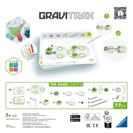 GRAVITRAX konstruktorius Switch, 77 det., 25572 