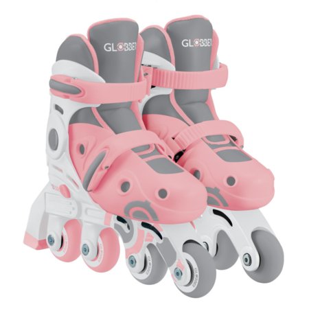 GLOBBER riedučiai Learning Skates 2 in 1, dydis 30-33, pasteliniai rožiniai, 783-210 