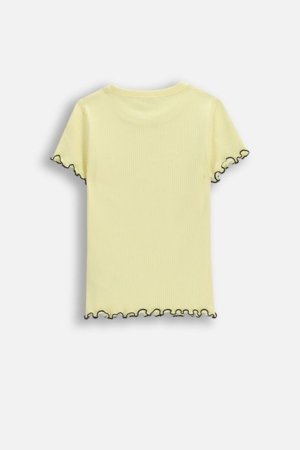 COCCODRILLO marškinėliai trumpomis rankovėmis, geltoni, cm 