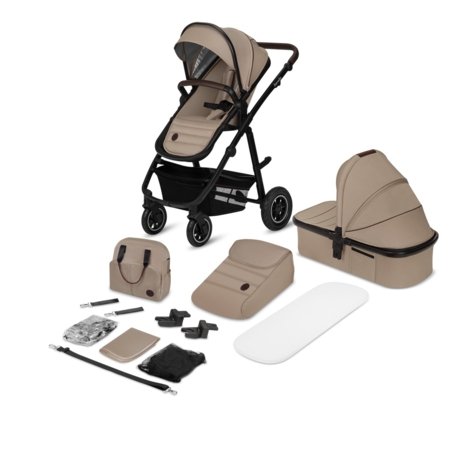 LIONELO universalus vežimėlis AMBER 2IN1, Beige sand 