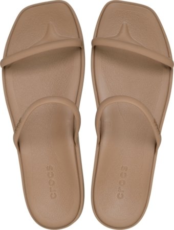 CROCS šlepetės Miami Two Strap, rudos, 209795-2JJ, 39,5 dydis 