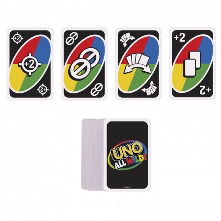 MATTEL GAMES UNO tik veiksmo kortos, HHL33 HHL33