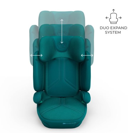 KINDERKRAFT automobilinė kėdutė XPAND 2 PRO, 100-150 cm., Green, KCXPPR02GRE0000 