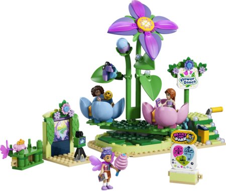42702 LEGO® Friends Besisukantis gėlės ir fėjų puodelių atrakcionas 