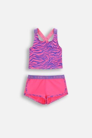 LEMON maudymosi kostiumėlis, rožinis, WL6376503SWG-022-164, 164 dydis 