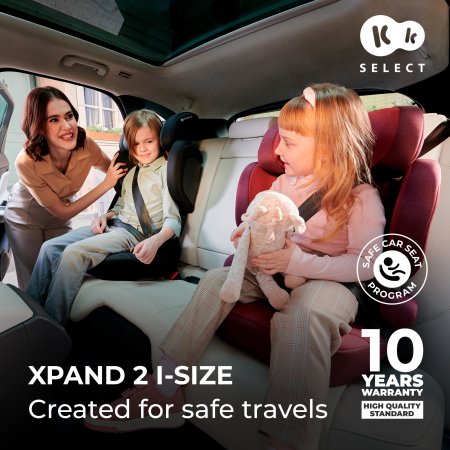 KINDERKRAFT automobilinė kėdutė XPAND 2 ISOFIX I-SIZE, harbour blue, KCXPAN02BLU0000 MSMU4177270
