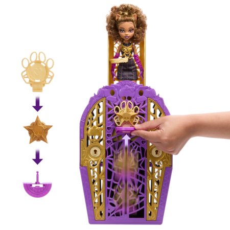 MONSTER HIGH Skulltimates Klodinos siurprizas, Hauntlywood serija, JBG80 